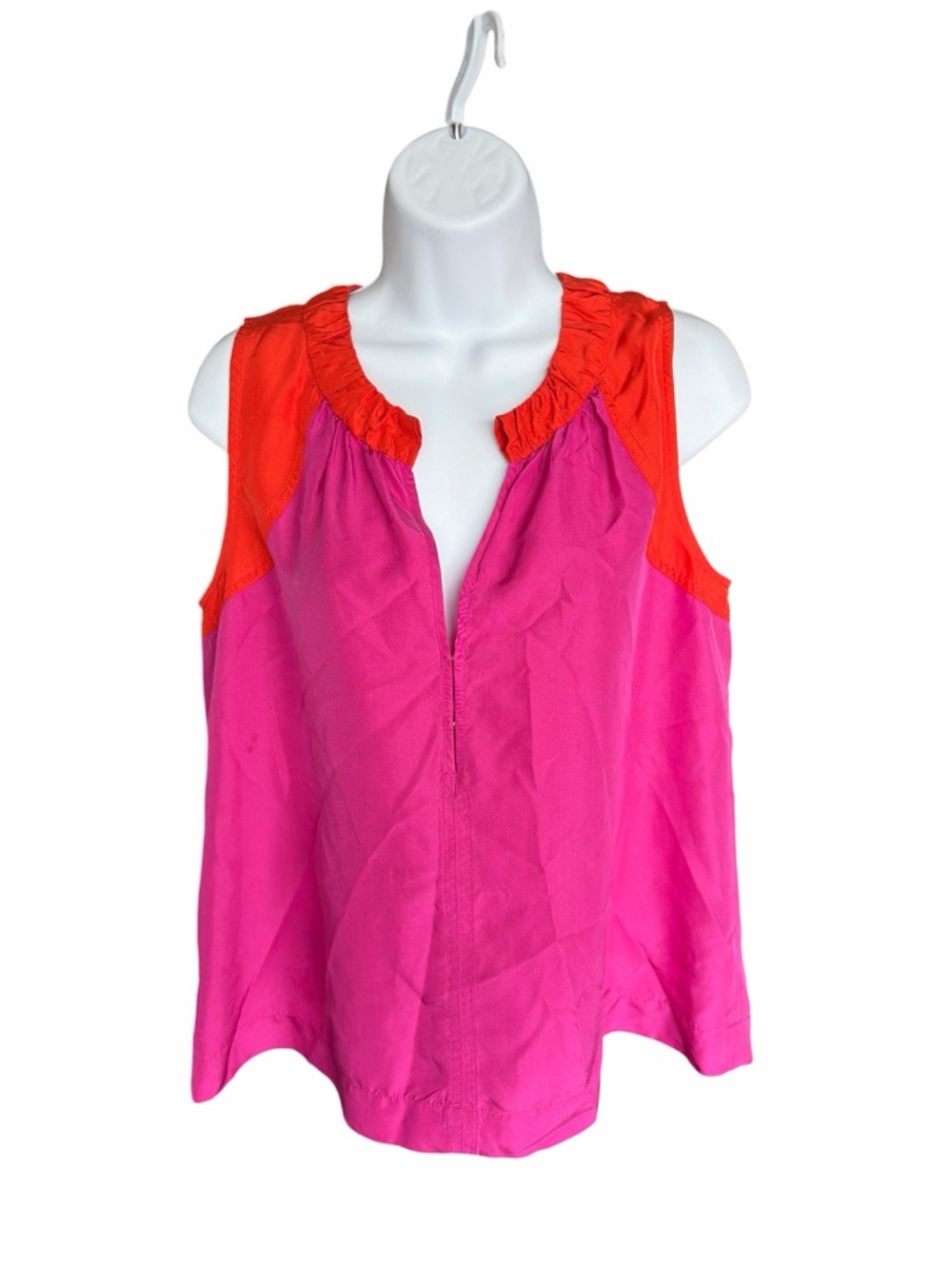 MARC BY MARC JACOBS 100% Silk Sleeveless Blouse size medium
